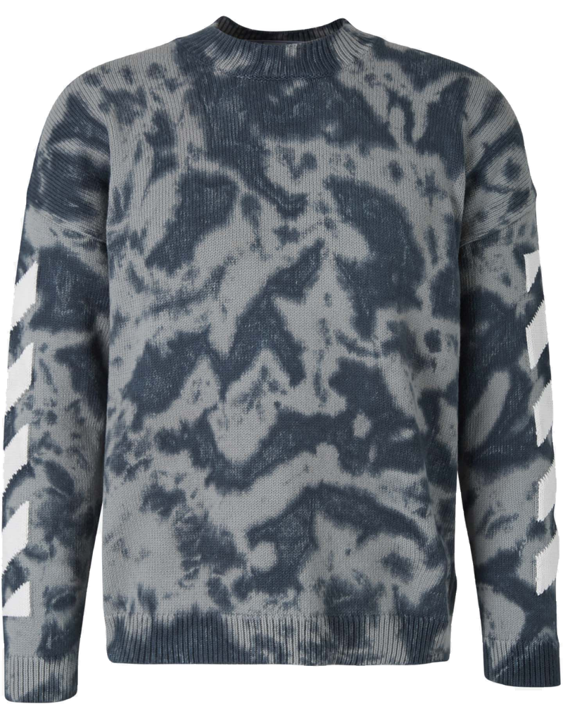Tie Dye Arrow Sweater Off-white оригінал – Купити в Україні