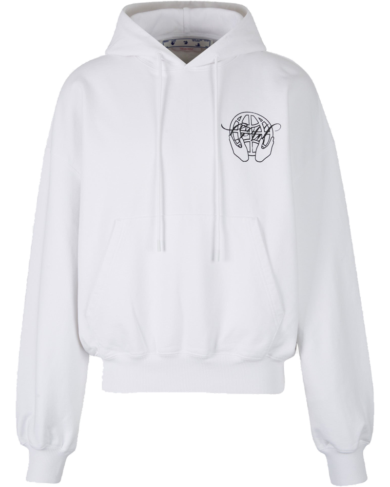 Hands Arrow Hoodie Off-white оригінал – Купити в Україні
