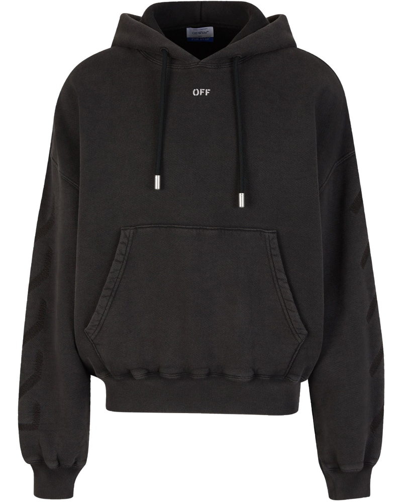 Printed Hood Sweatshirt Off-white оригінал – Купити в Україні