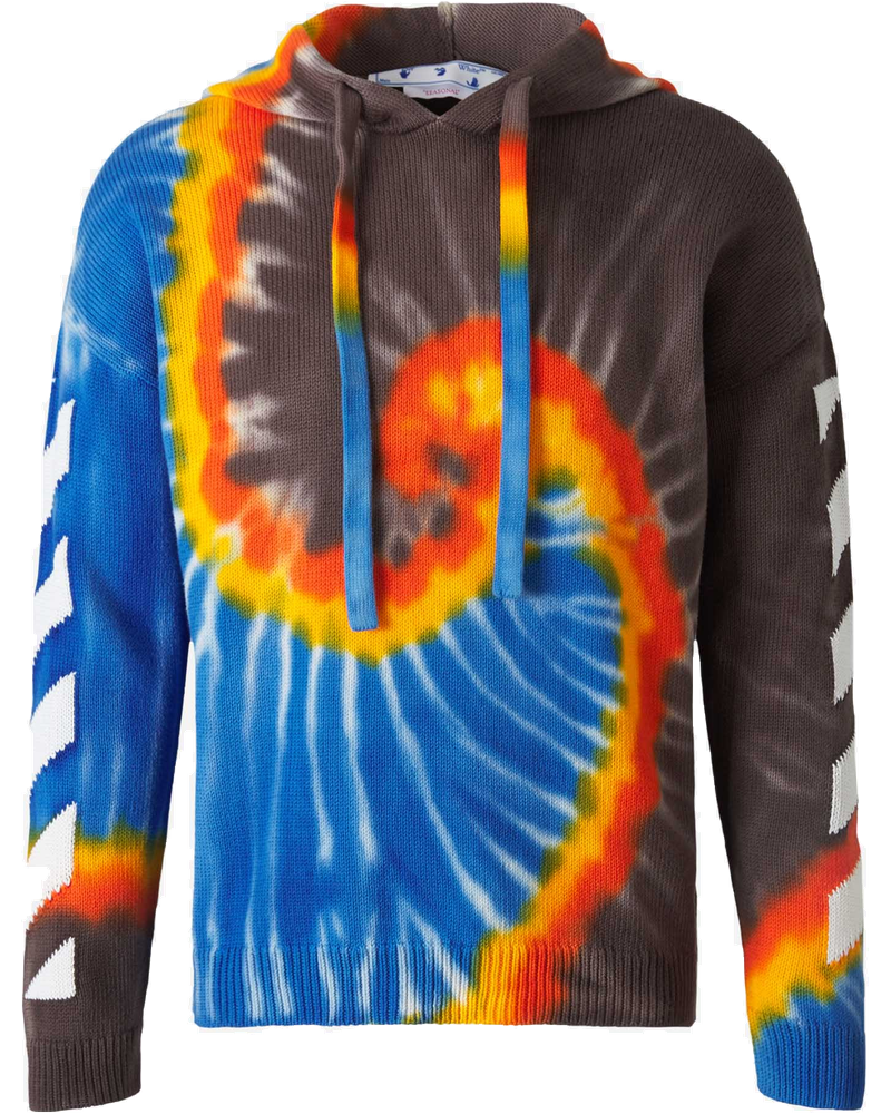 Оригінальна Diag Tie-Dye Hoodie Off-white