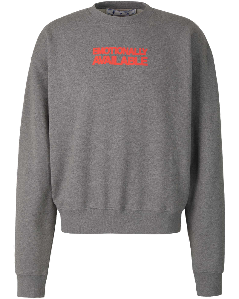 Emotionally Available Sweatshirt Off-white оригінал – Купити в Україні