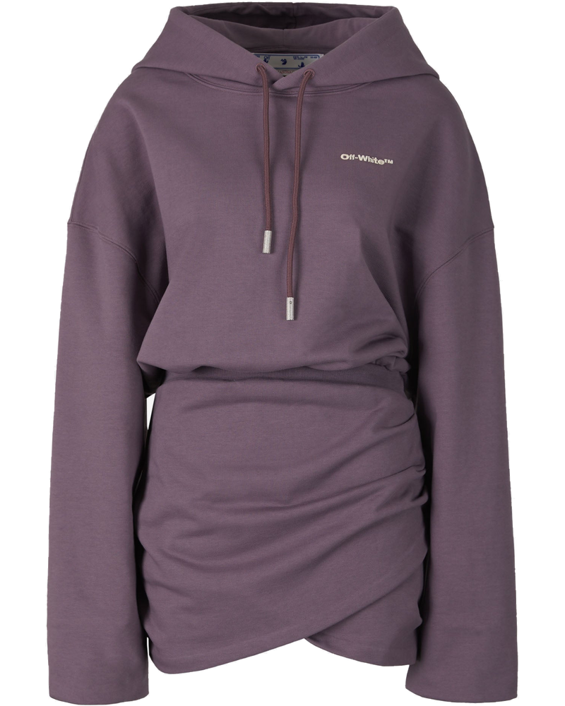 Оригінальна Logo Sweatshirt Dress Off-white