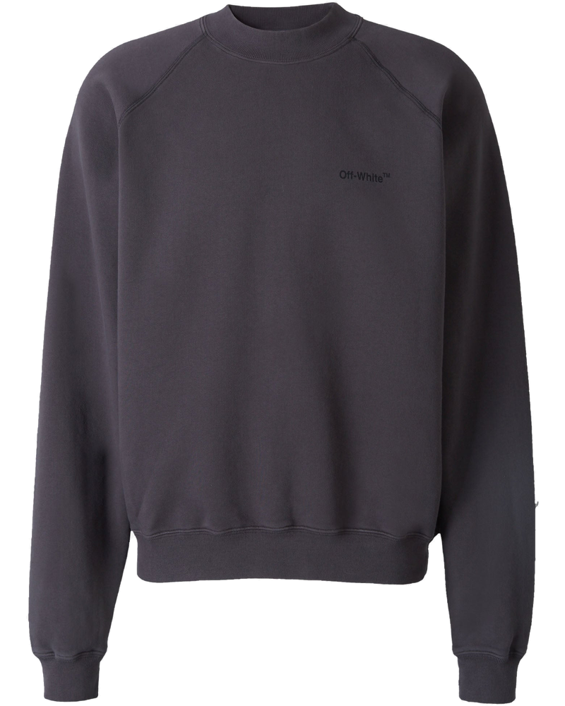 Logo Cotton Sweatshirt Off-white – Гарантія оригінальності