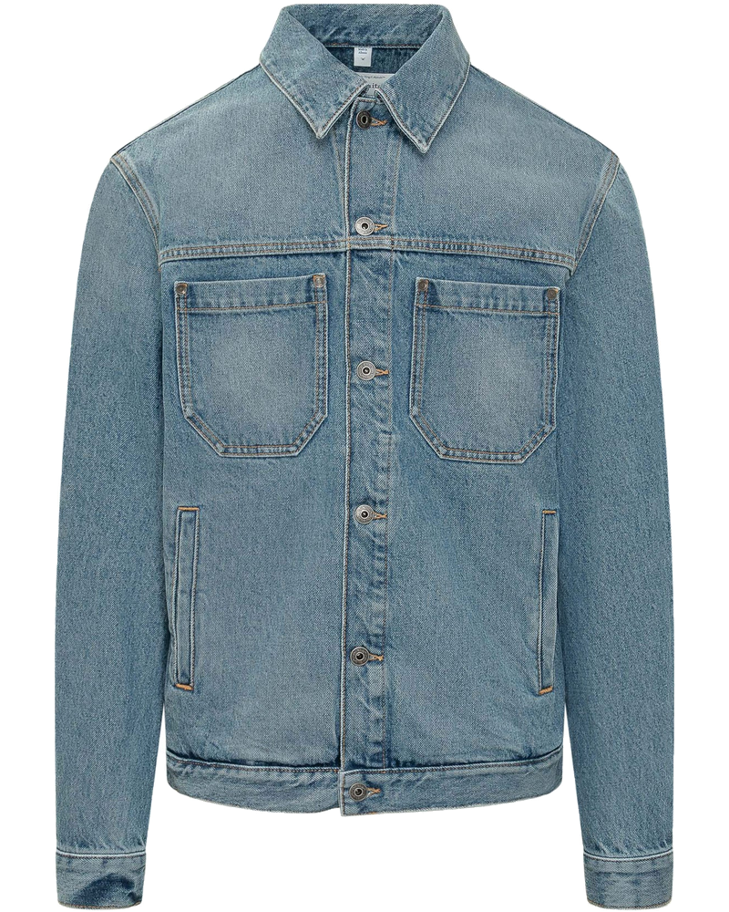 Denim Jacket With Pockets Off-white – Гарантія оригінальності