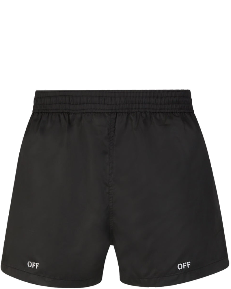 Plain Logo Swimsuit Off-white оригінал – Купити в Україні