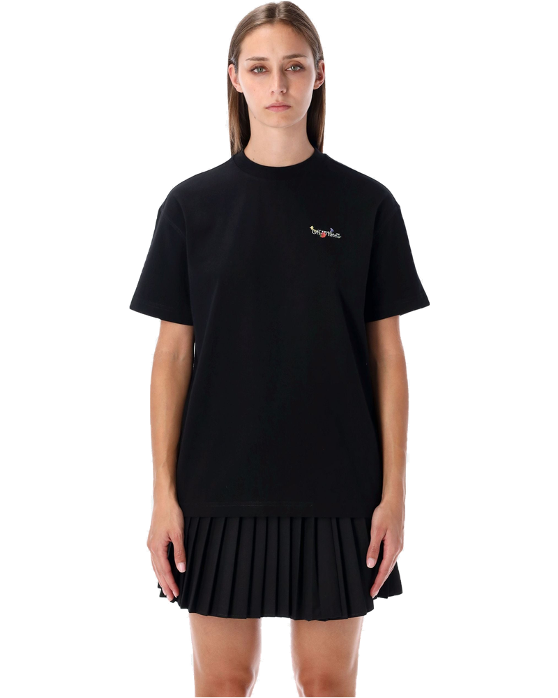 Arrow Glass Flower Cotton Logo T Shirt Off-white оригінал – Купити в Україні
