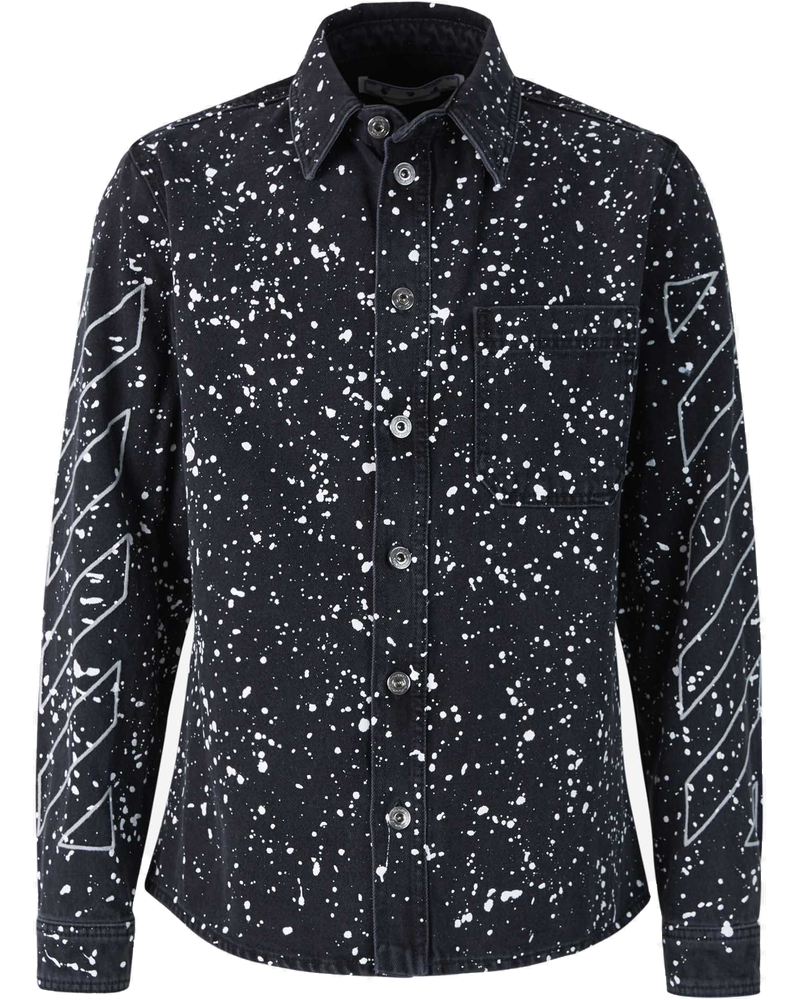Оригінальна Diagonal Denim Shirt Off-white