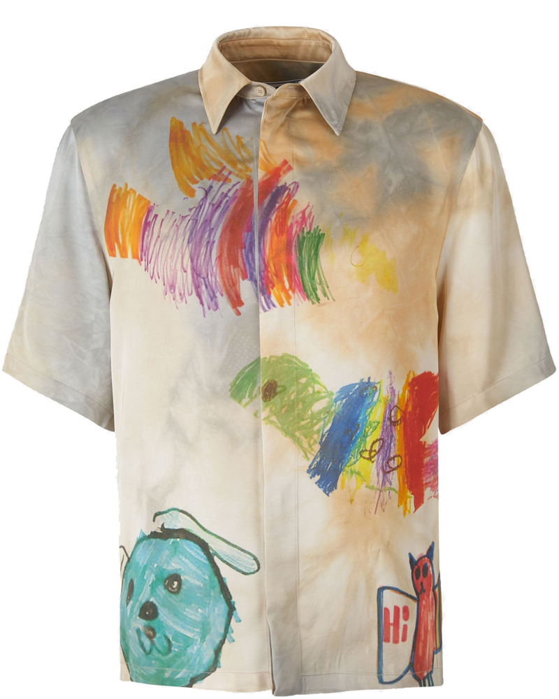 Camisa Raso Estampada Off-white – Гарантія оригінальності