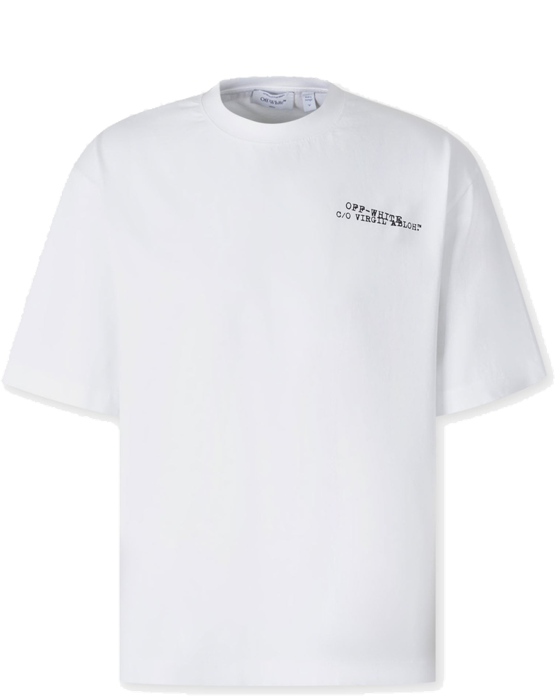 Round Neck T-Shirt Off-white – Гарантія оригінальності