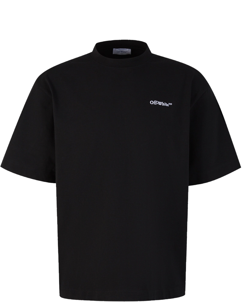 Embroidered Cotton T-Shirt Off-white – Гарантія оригінальності