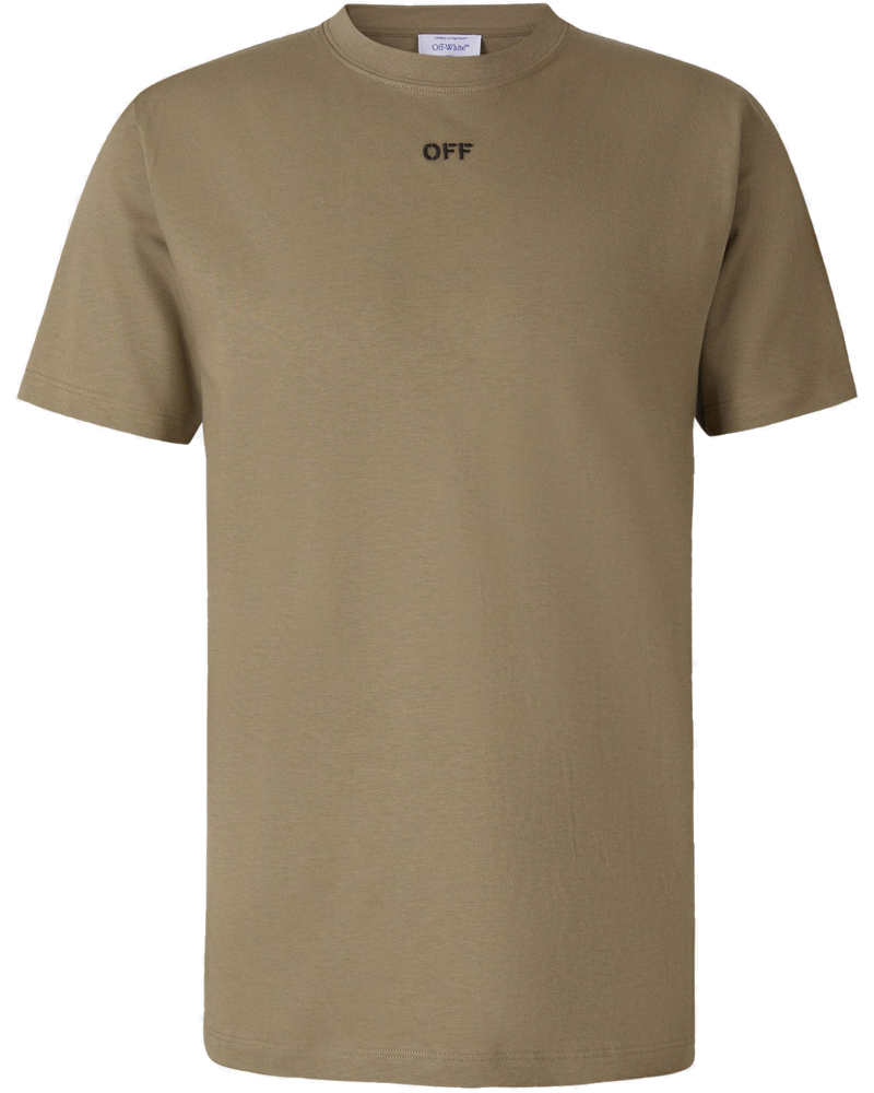 Logo Stitch T-Shirt Off-white оригінал – Купити в Україні