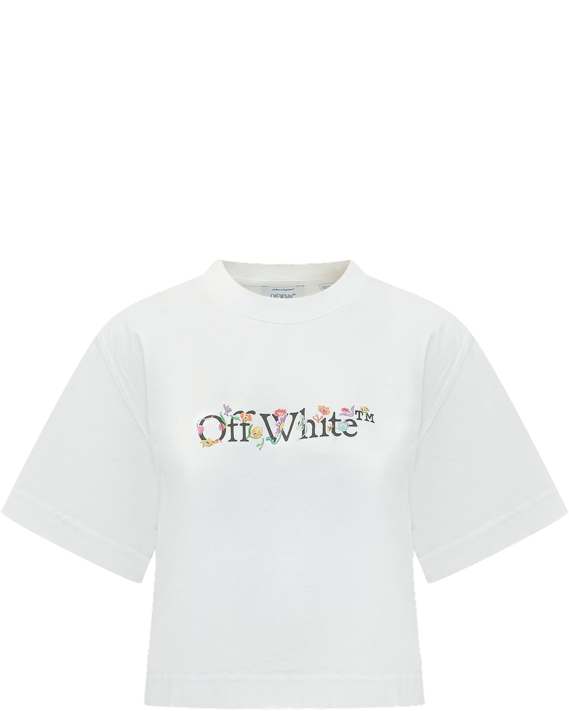 Glowing Flower T-Shirt Off-white оригінал – Купити в Україні