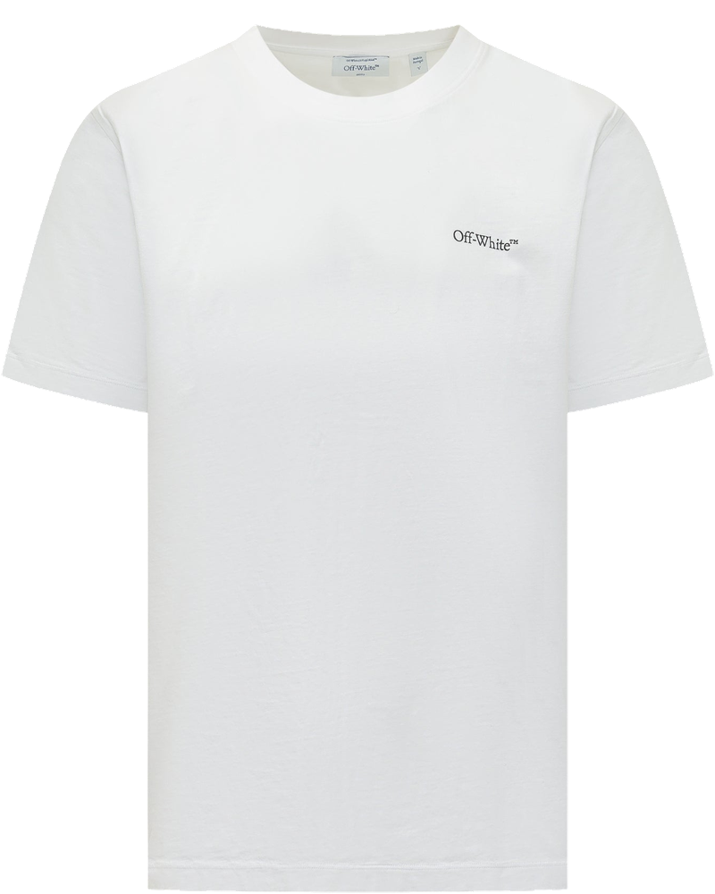 Оригінальна Metal Arrow Logo T-Shirt Off-white