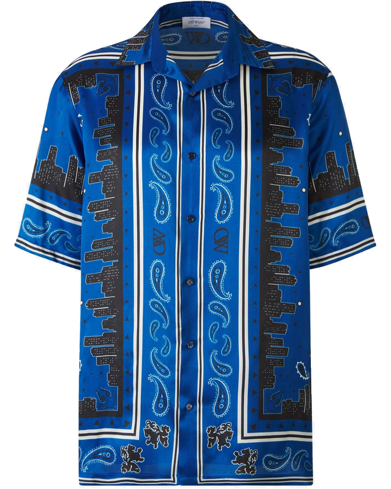 Оригінальна Bandana Printed Shirt Off-white