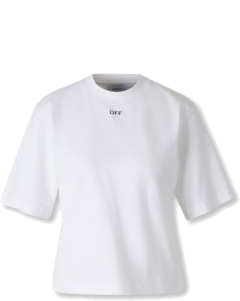 Round Neck T-Shirt Off-white – Гарантія оригінальності