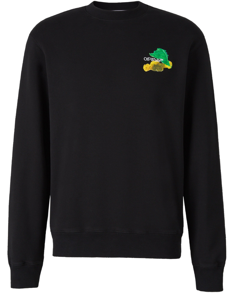 Sudadera Arrow Pincelada Off-white оригінал – Купити в Україні