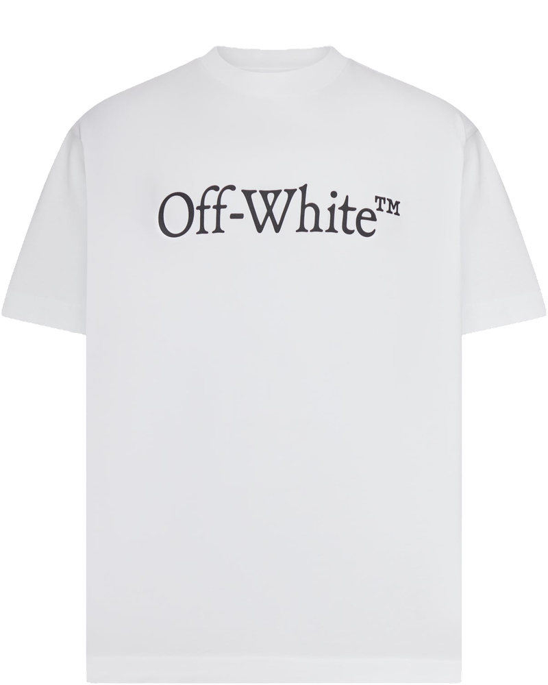 Crew Neck T-Shirt With Print Off-white оригінал – Купити в Україні