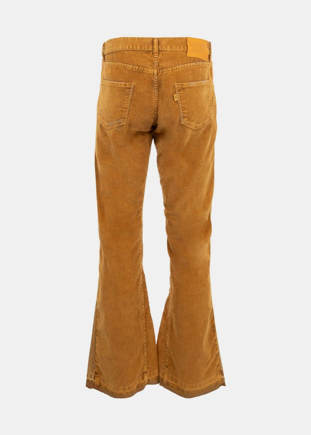 Golden Brown Corduroy La Flare Pants Gallery department оригінал – Купити в Україні – вид ззаду