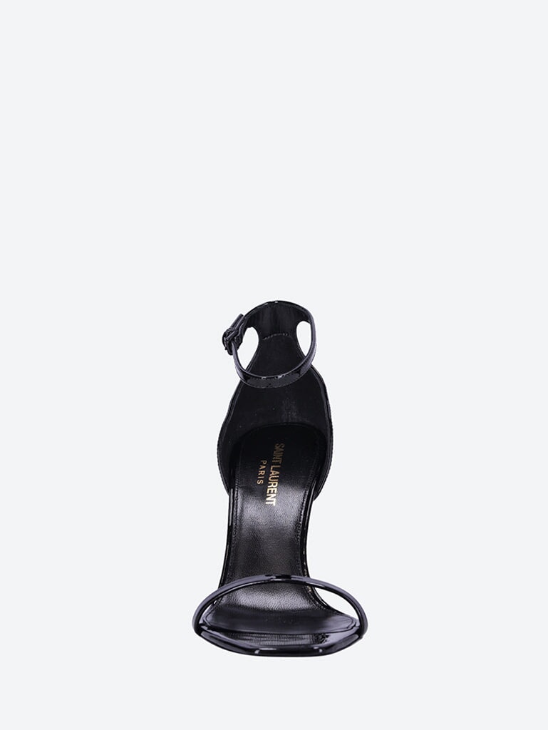 Opyum MID Heel Leather Sandals Saint laurent – Гарантія оригінальності – детальний вид