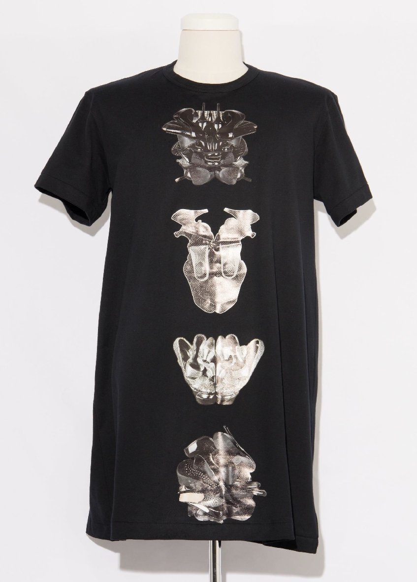 Graphic Print Long T-Shirt Comme des garcons оригінал – Купити в Україні – детальний вид