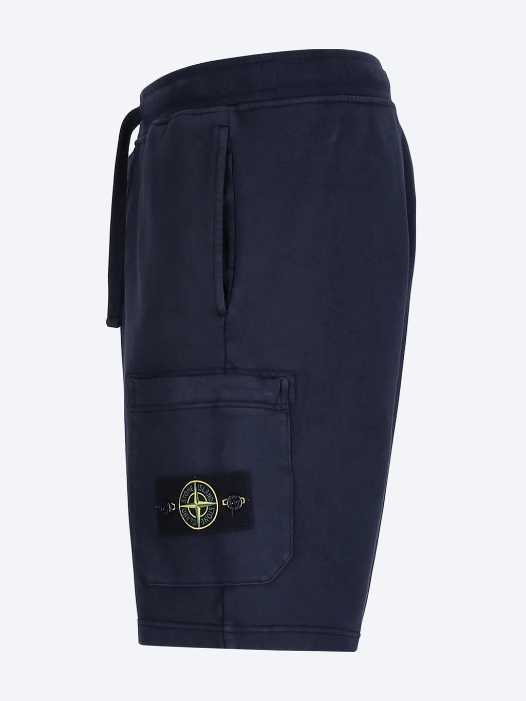 Organic Cotton Fleece Shorts Stone island оригінал – Купити в Україні – вид ззаду
