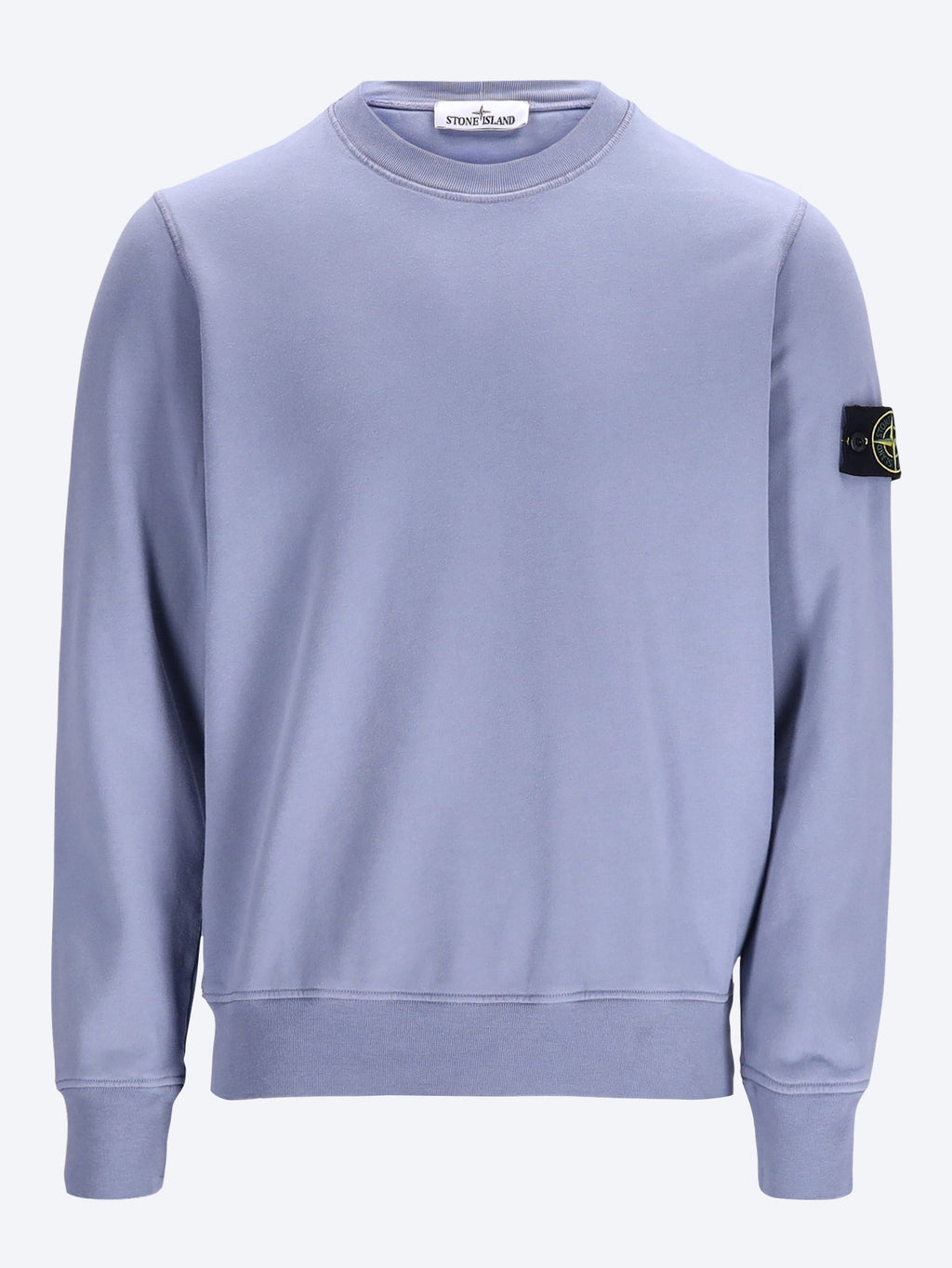 Organic Cotton Fleece Sweatshirt Stone island – Гарантія оригінальності – боковий вид