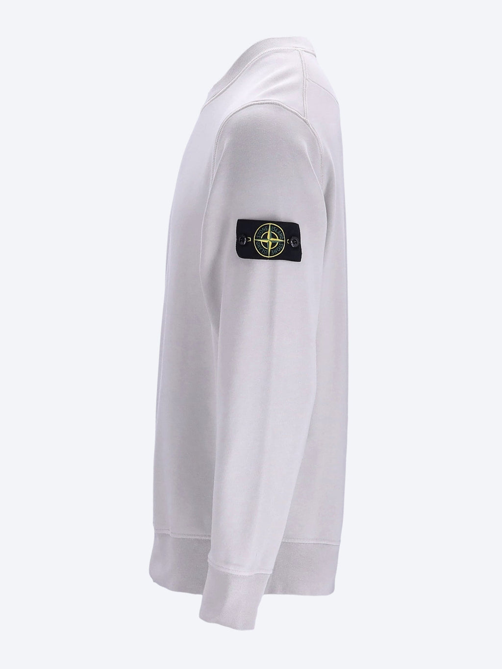 Organic Cotton Fleece Sweatshirt Stone island – Гарантія оригінальності – вид ззаду