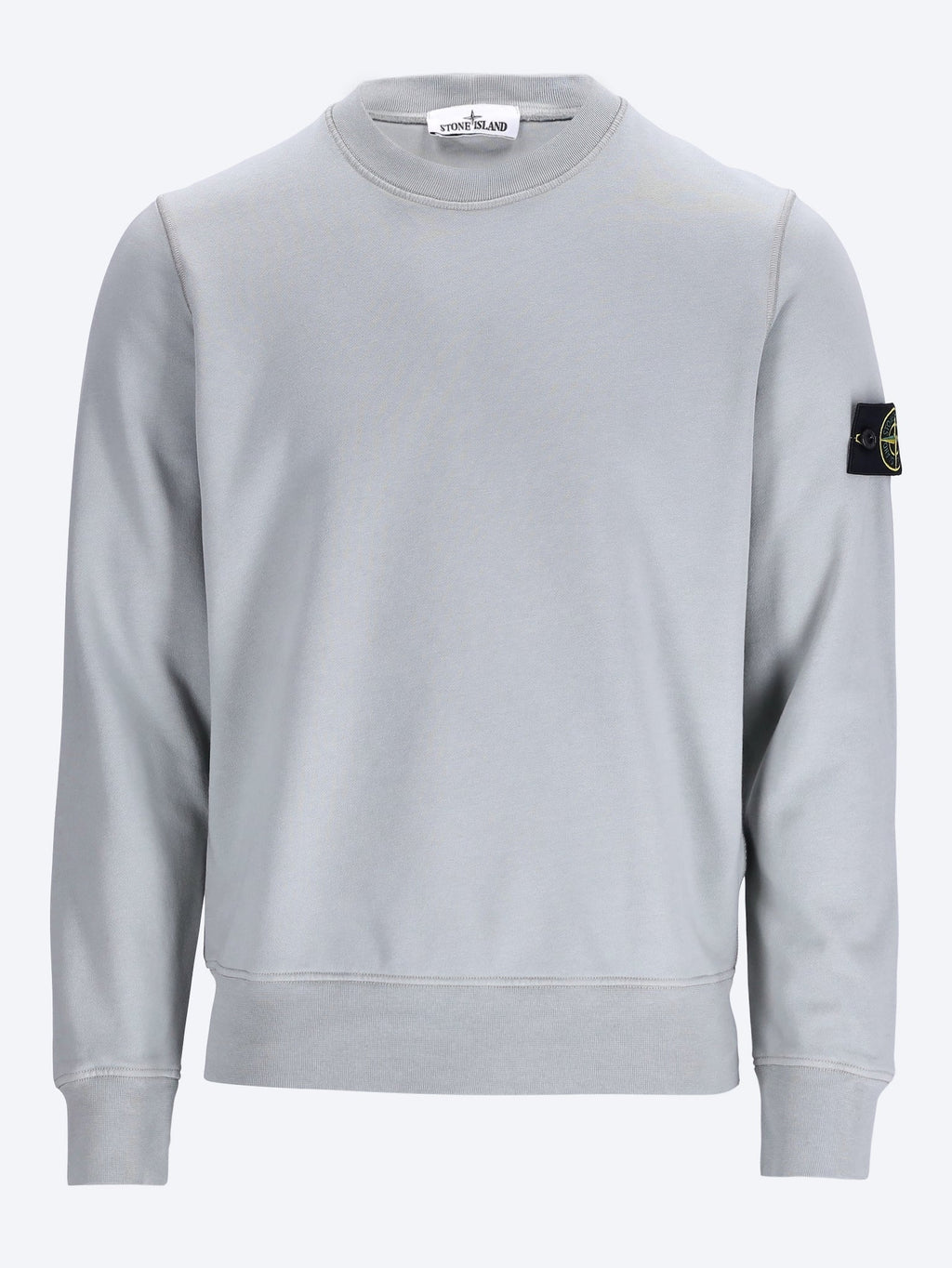 Organic Cotton Fleece Sweatshirt Stone island – Гарантія оригінальності – боковий вид