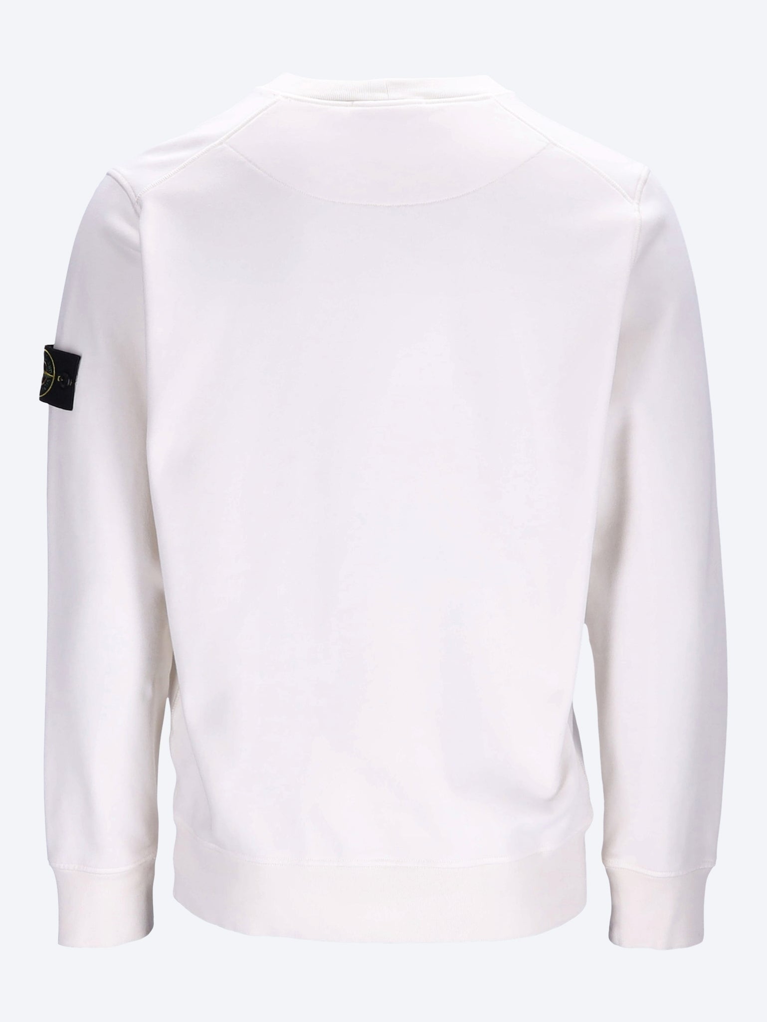 Organic Cotton Fleece Sweatshirt Stone island – Гарантія оригінальності – детальний вид