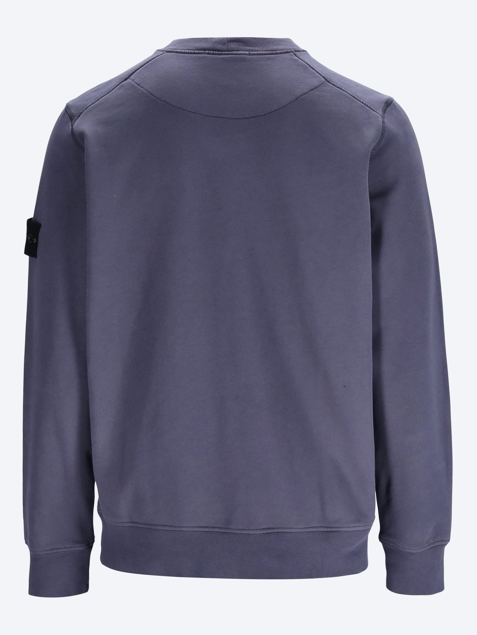 Organic Cotton Fleece Sweatshirt Stone island – Гарантія оригінальності – детальний вид