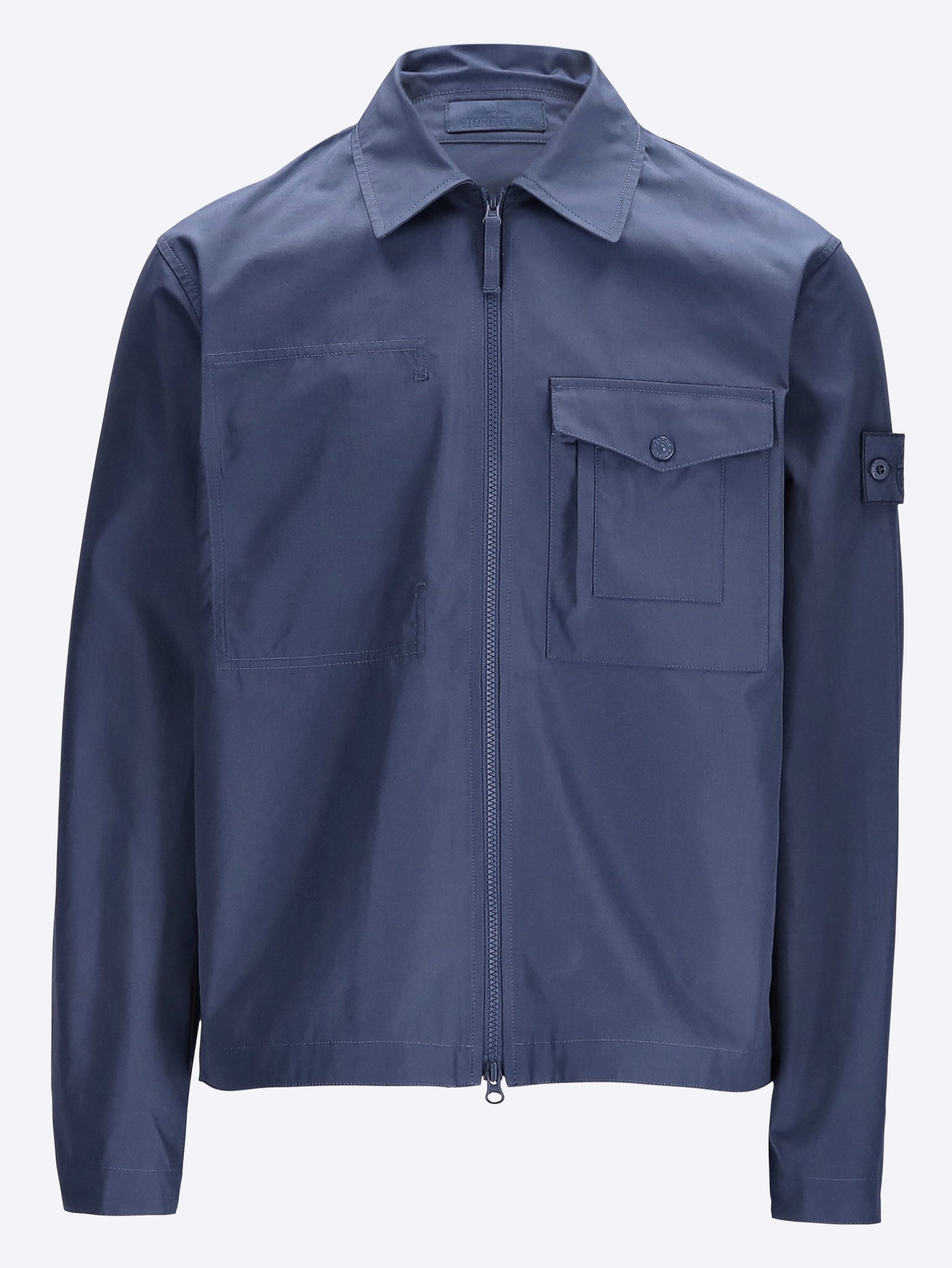 Оригінальна Organic Cotton Ghost Shirt Stone island – боковий вид