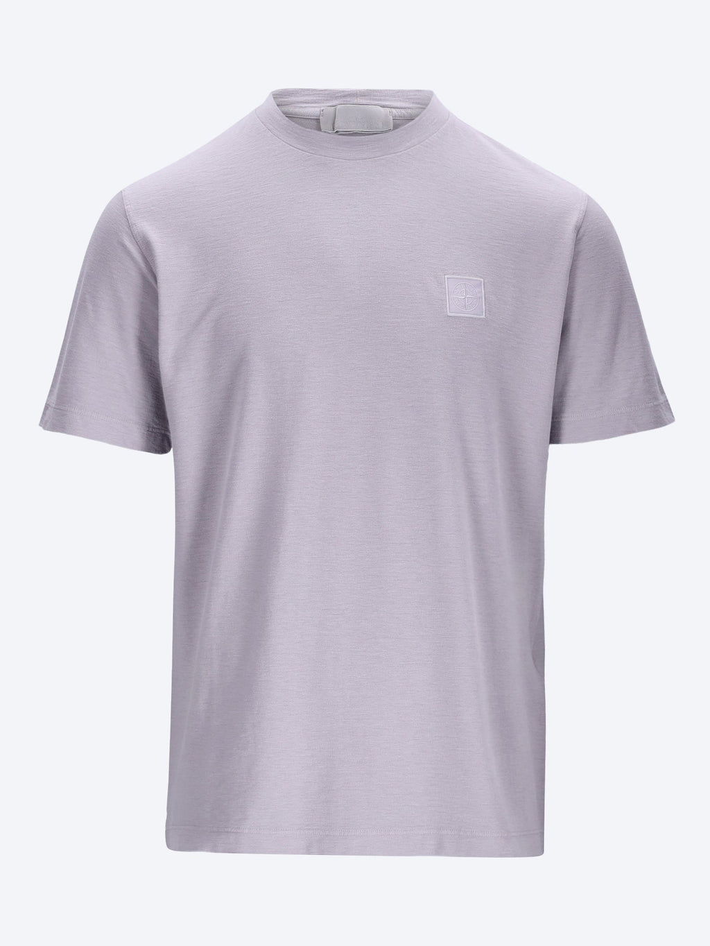 Organic Cotton Jersey Crepe Ghost Short Sleeve T-Shirt Stone island оригінал – Купити в Україні – боковий вид