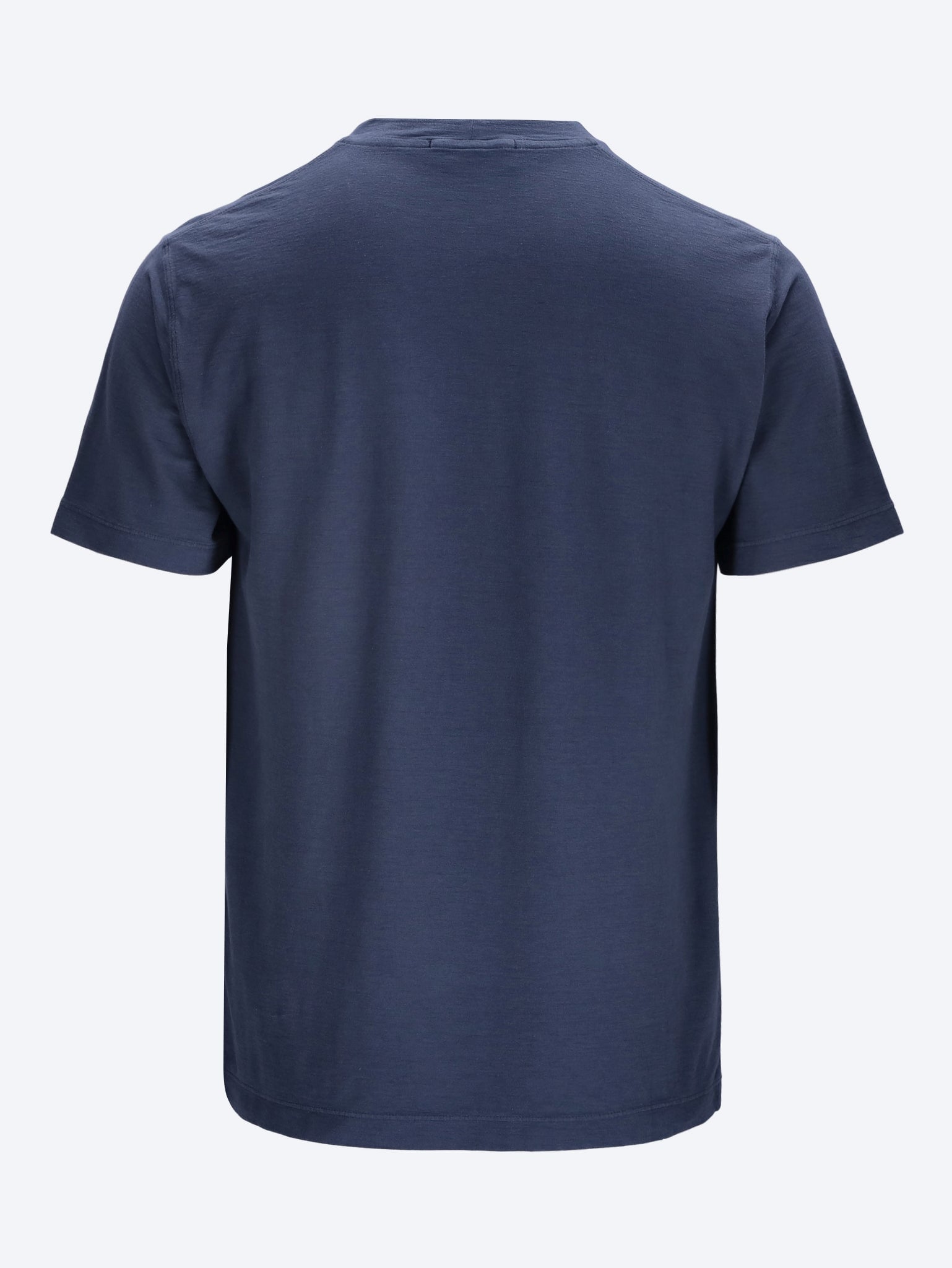 Organic Cotton Jersey Crepe Ghost Short Sleeve T-Shirt Stone island оригінал – Купити в Україні – вид ззаду