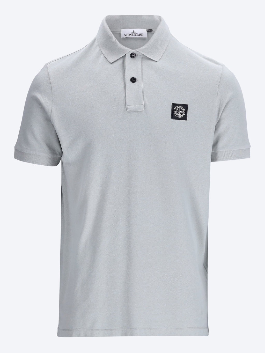 Оригінальна Organic Cotton Short Sleeve Polo Stone island – боковий вид