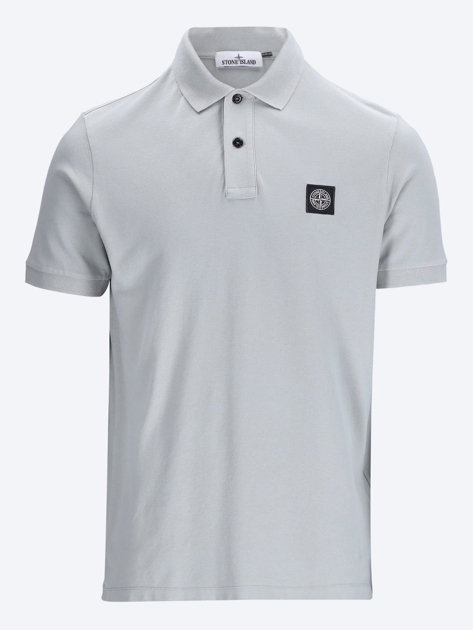 Оригінальна Organic Cotton Short Sleeve Polo Stone island – боковий вид