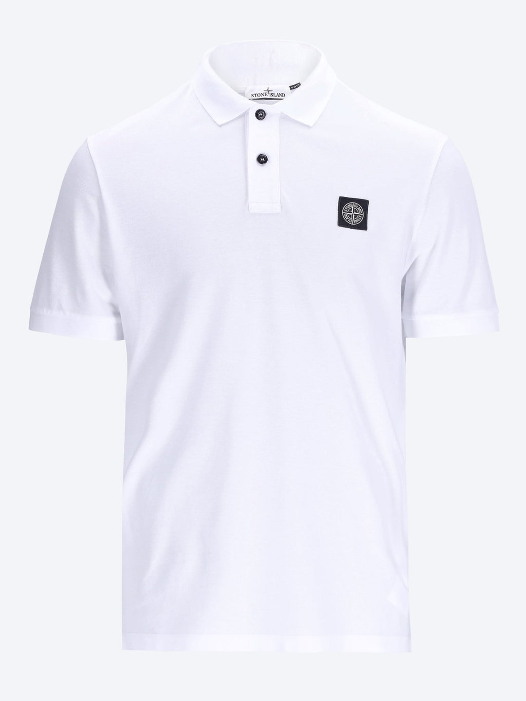 Оригінальна Organic Cotton Short Sleeve Polo Stone island – боковий вид