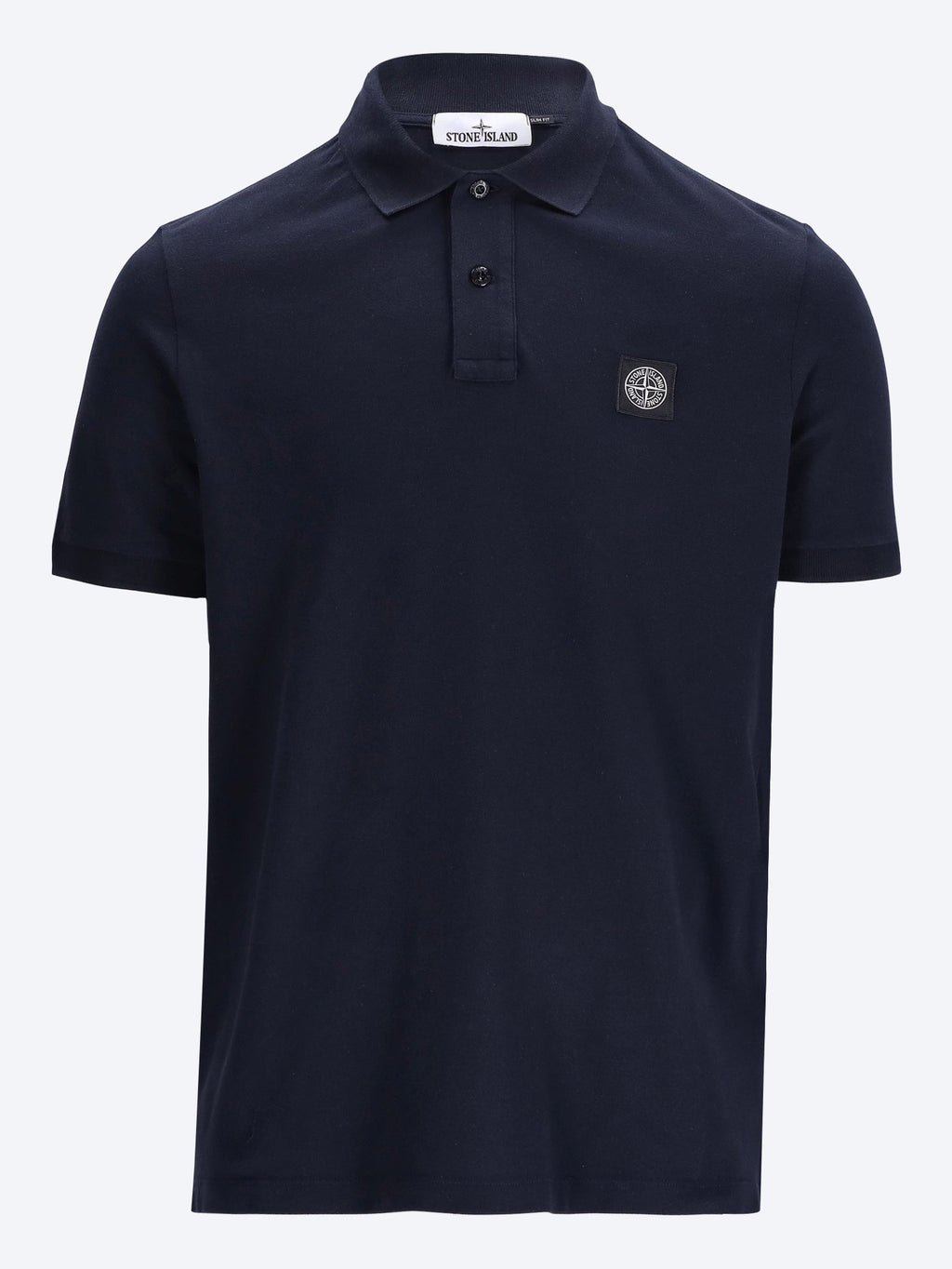 Оригінальна Organic Cotton Short Sleeve Polo Stone island – боковий вид