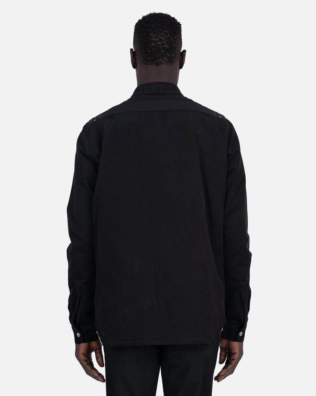 Оригінальна Outershirt In Black Rick owens – детальний вид