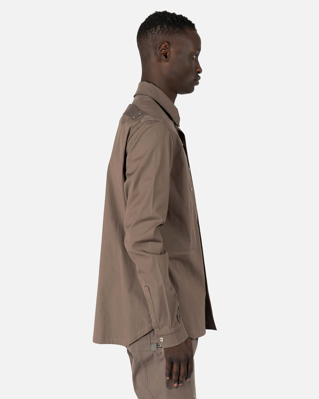Outershirt In Dust Rick owens – Гарантія оригінальності – детальний вид