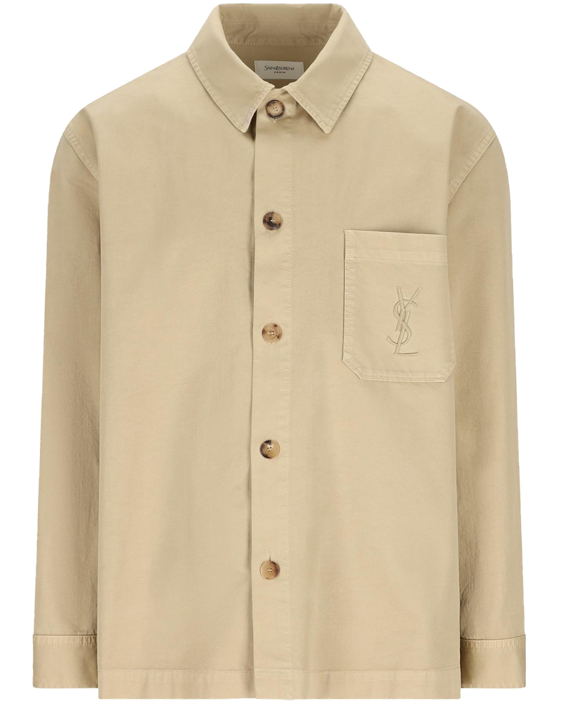 Оригінальна Overshirt In Cotone Saint laurent bg_removed_catalog