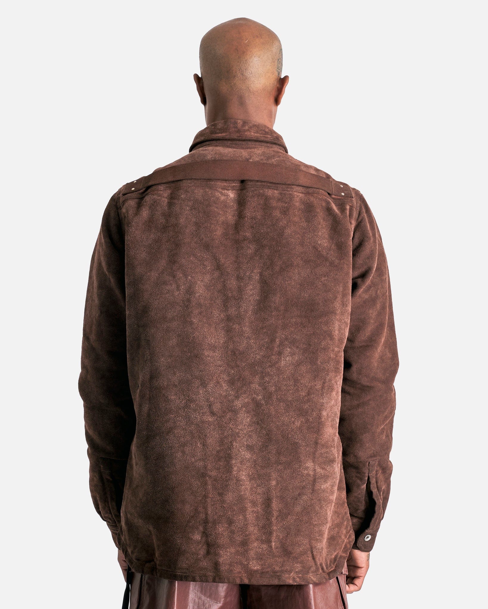 Оригінальна Overshirt In Terra Rick owens – детальний вид