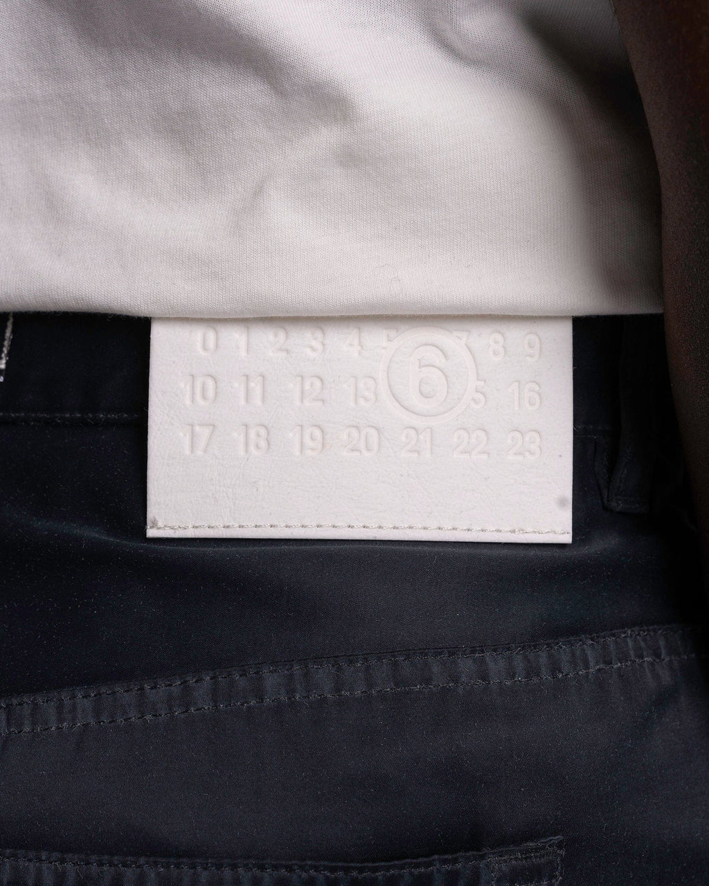 Оригінальна Oversized 5-Pockets Pants In Black Maison margiela – збільшений вид