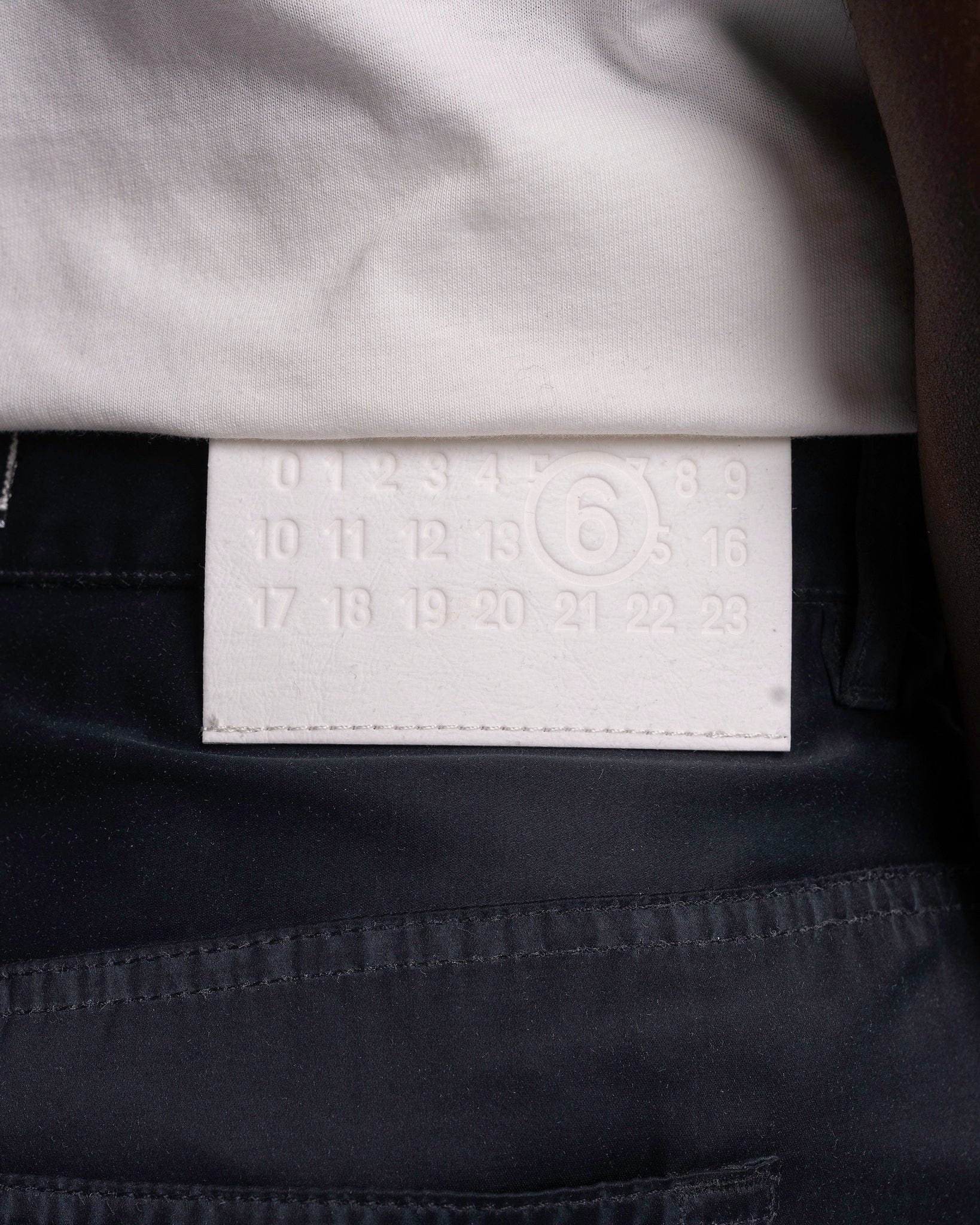 Оригінальна Oversized 5-Pockets Pants In Black Maison margiela – збільшений вид