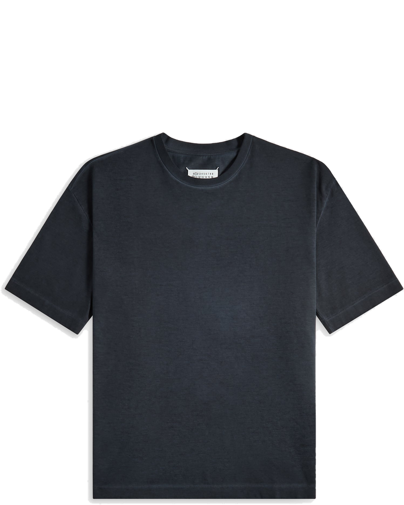Оригінальна Oversized Garment Dye Tee Anthracite Maison margiela
