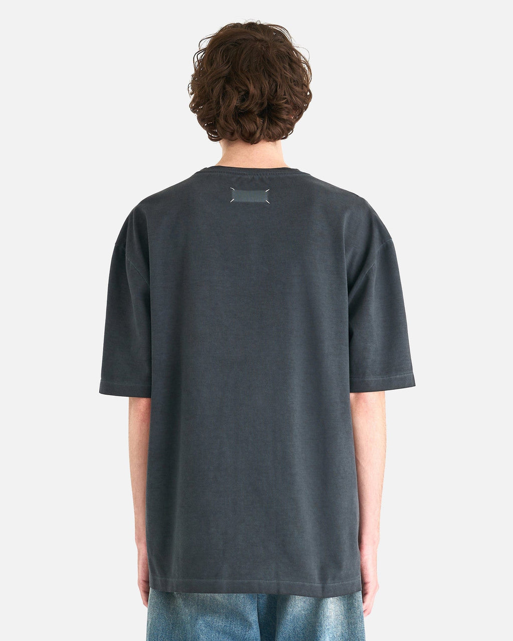Oversized T-Shirt In Anthracite Maison margiela оригінал – Купити в Україні – детальний вид