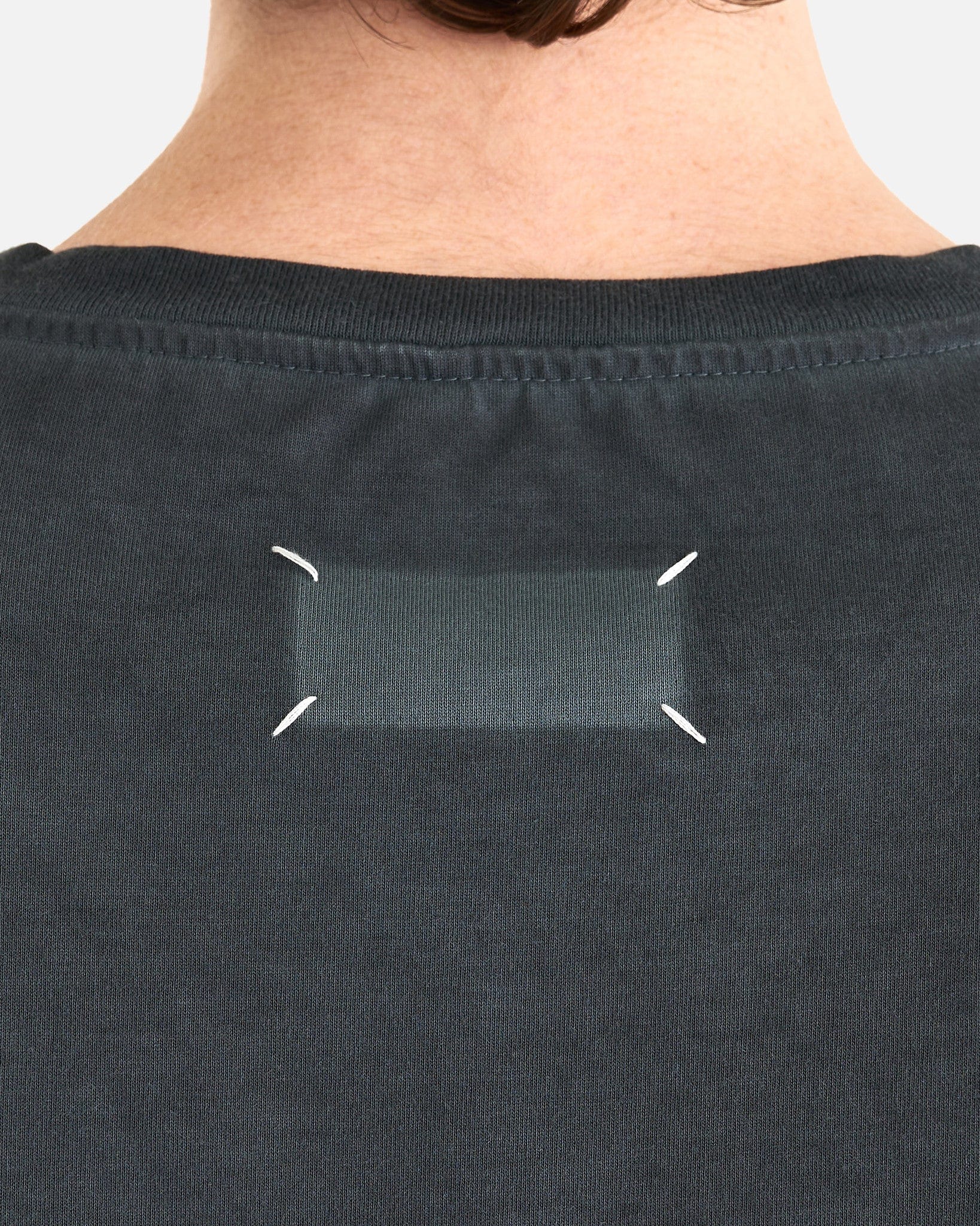 Oversized T-Shirt In Anthracite Maison margiela оригінал – Купити в Україні – збільшений вид