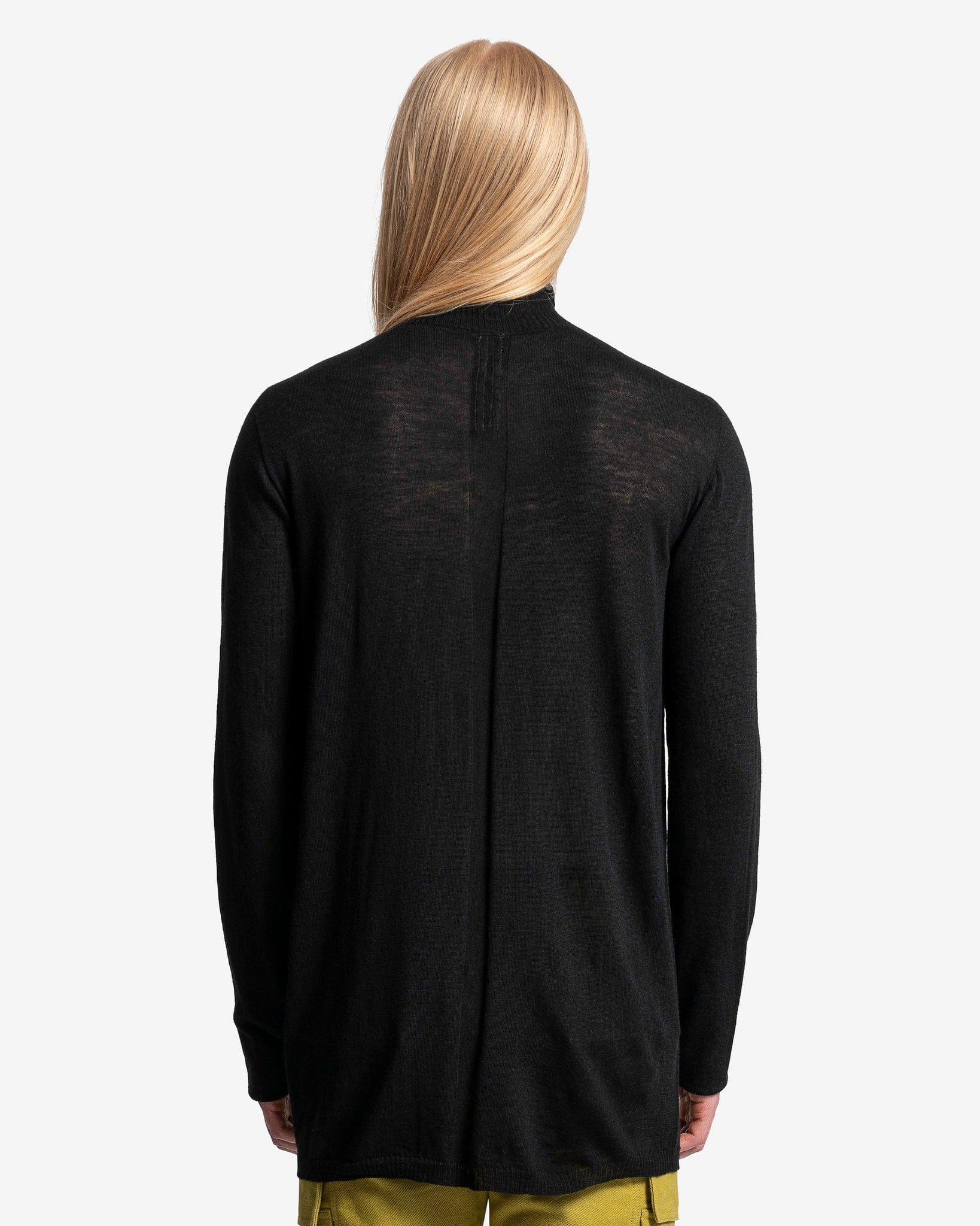 Oversized Turtleneck In Black Rick owens оригінал – Купити в Україні – детальний вид