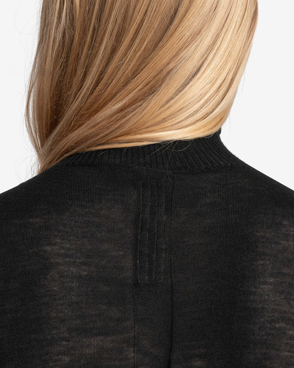 Oversized Turtleneck In Black Rick owens оригінал – Купити в Україні – збільшений вид