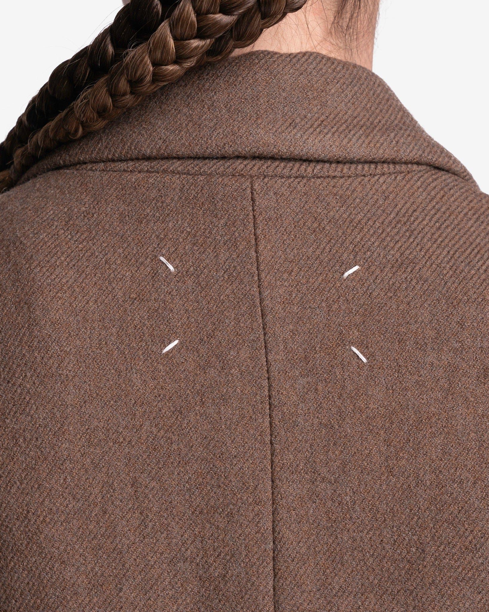 Oversized Wool Coat Maison margiela – Гарантія оригінальності – збільшений вид