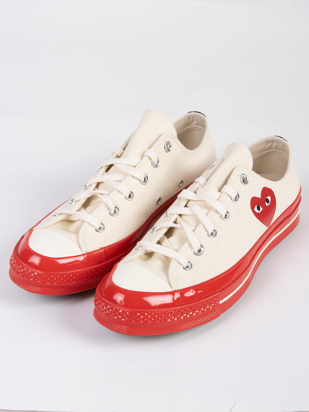 Cdg Play X Converse Chuck Taylor 70 Lo Sneakers Comme des garcons оригінал – Купити в Україні – вид ззаду